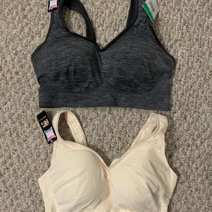 Set of 2 Bali Comfort Flex bras size L